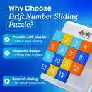 Drift Number Sliding Puzzle 4x4 (Magnetic)