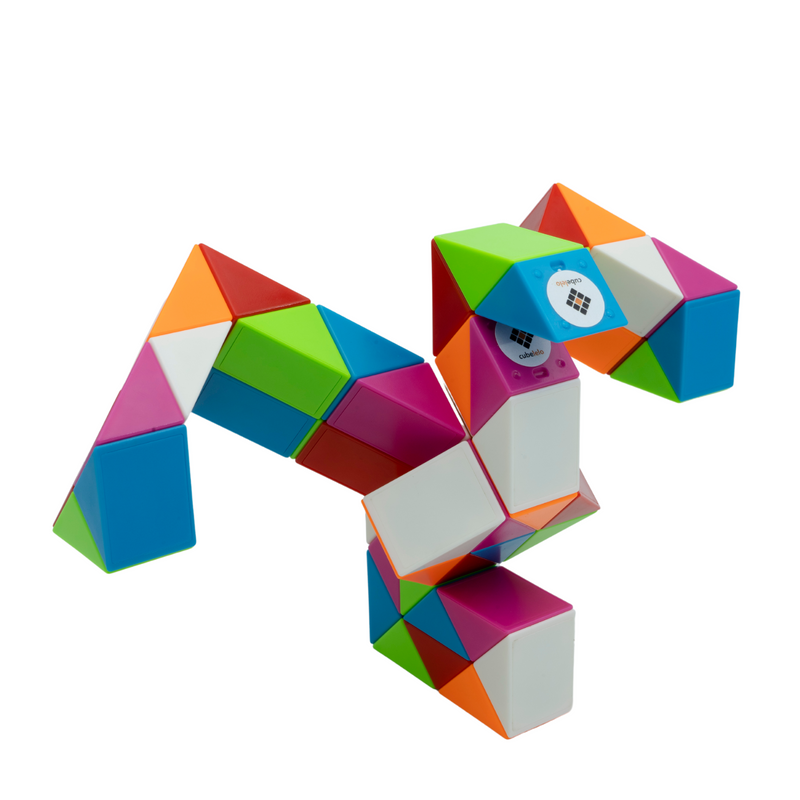 Cubelelo Magic Rainbow Snake Puzzle 60 Wedges 