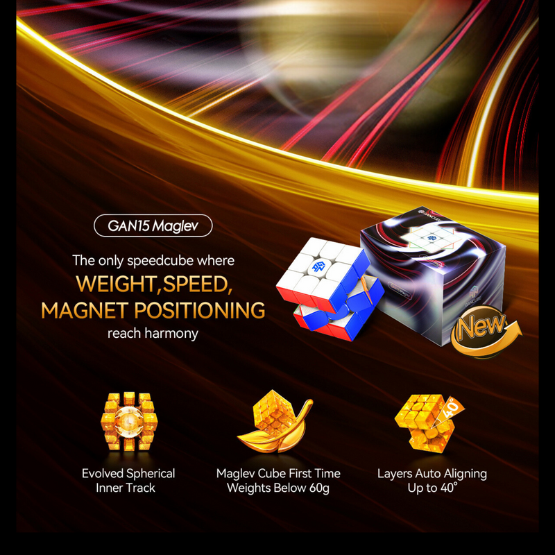 GAN 15 Maglev 3x3 (Magnetic)