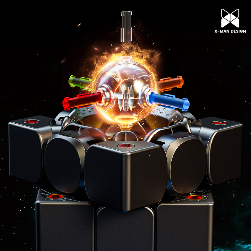 QiYi X-MAN Tornado V4 AI 3x3 Cube (Magnetic Smart Cube)
