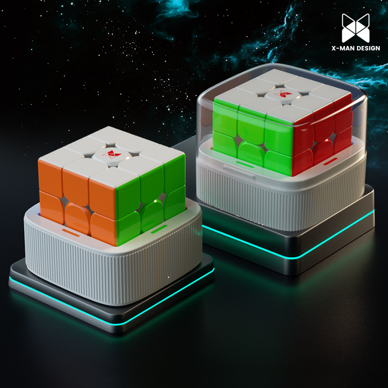 QiYi X-MAN Tornado V4 AI 3x3 Cube (Magnetic Smart Cube)
