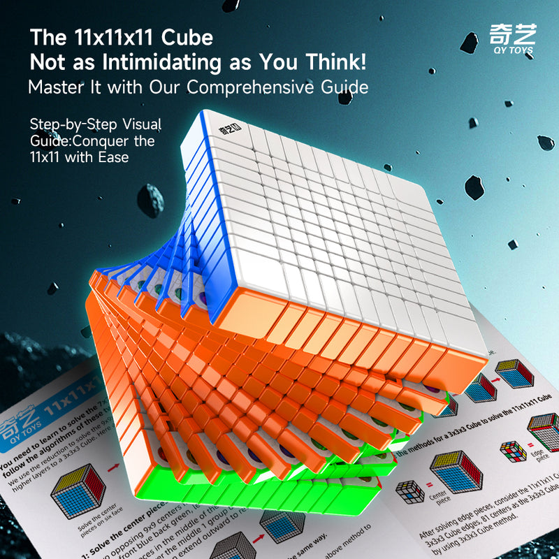 QiYi 11M 11x11 Cube (Magnetic, Ball-Core)