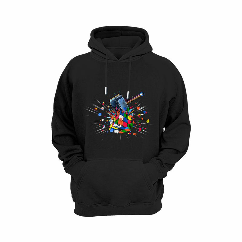 CubeInk Premium Smashed Cube Hoodie