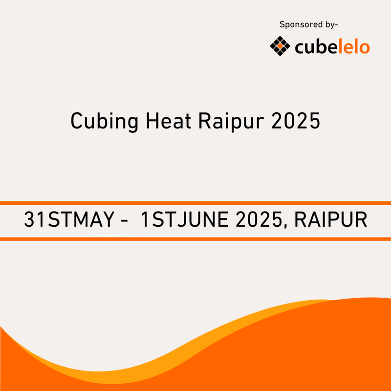 Cubing Heat Raipur 2025 | Competition