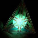 Fangshi 2x2 Frame Pyraminx Luminous Green