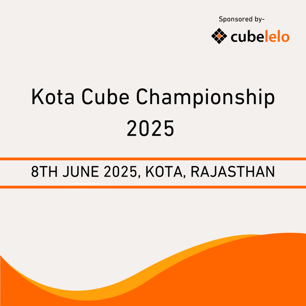 Kota Cube Championship 2025 | Competition
