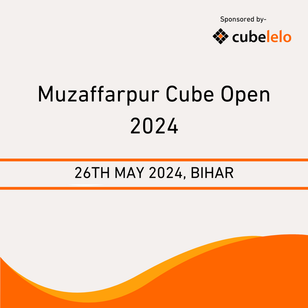 Muzaffarpur Cube Open 2024 | Competition