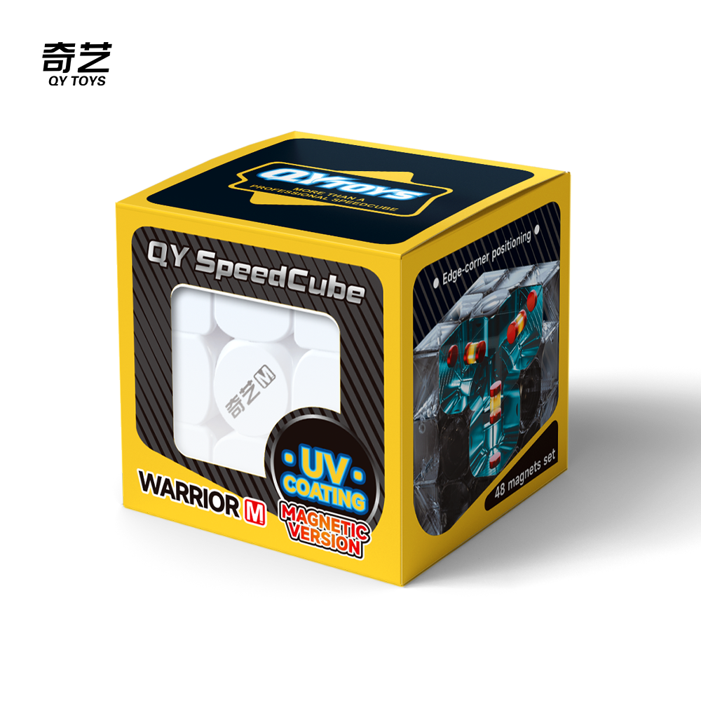 QY Toys 3x3 Magnetic Speed Cube 56mm Stickerless – Cube Magnétique 48 Aimants, Ultra Fluide Et Rapide Pour Speedcubing