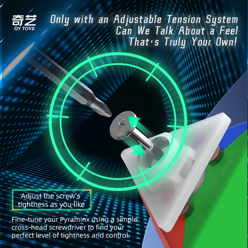 QiYi Warrior M Pyraminx (Magnetic)