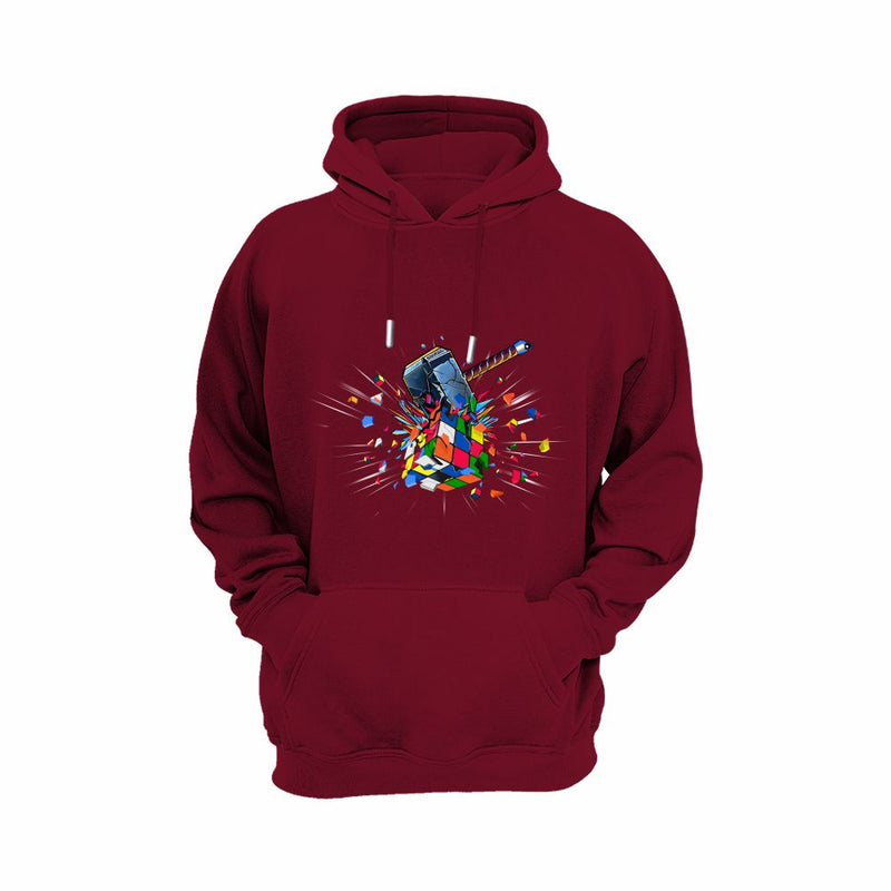 CubeInk Premium Smashed Cube Hoodie