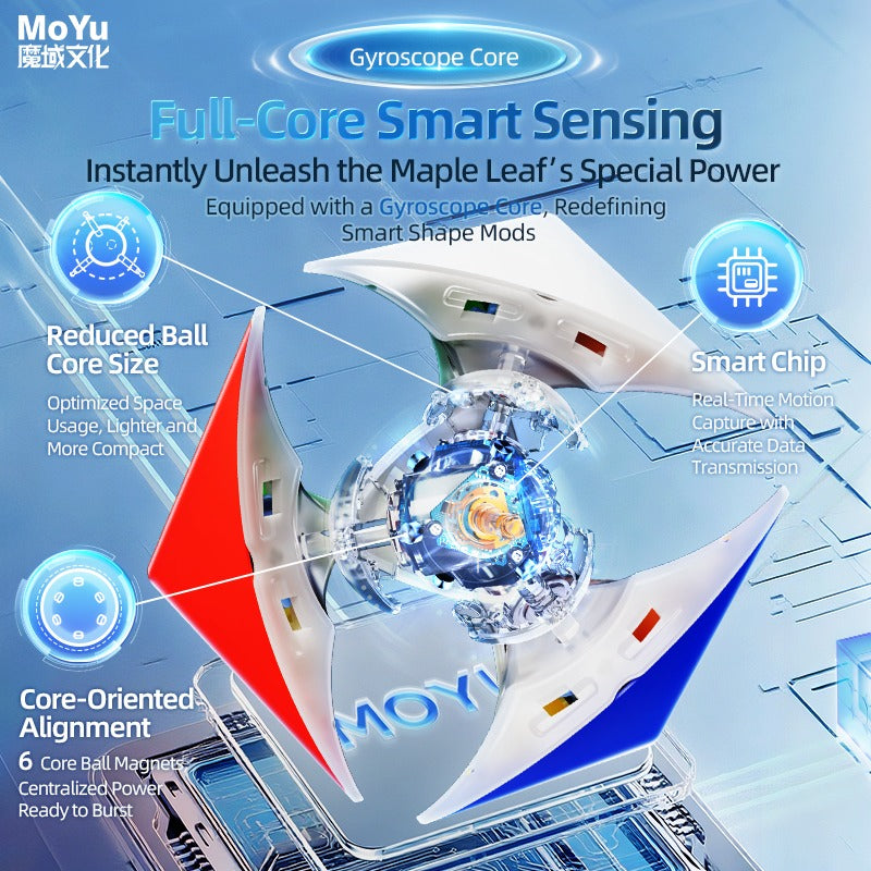 Smart Maple Buy MoYu Maple Leaf Smart Cube Speed Cube Online | Cubelelo