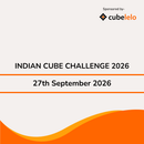 Indian Cube Challenge 2026 | Competition