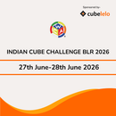 Indian Cube Challenge BLR 2026 | Competition