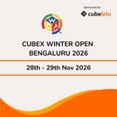 CubeX Winter Open Bengaluru 2026 | Competition