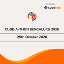 Cube-a-thon Bengaluru 2026 | Competition