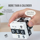 Calendar Cube 3×3 — Full UV-Printed Perpetual Date Puzzle