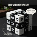 Calendar Cube 3×3 — Full UV-Printed Perpetual Date Puzzle