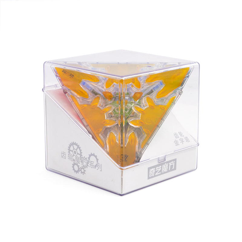 QiYi Gear Pyraminx Transparent