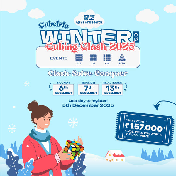 Cubelelo Winter Cubing Clash 5.0 | Online Competition