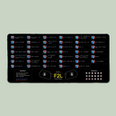 Drift FOP Mat (F2L-OLL-PLL) for Advanced Cubing