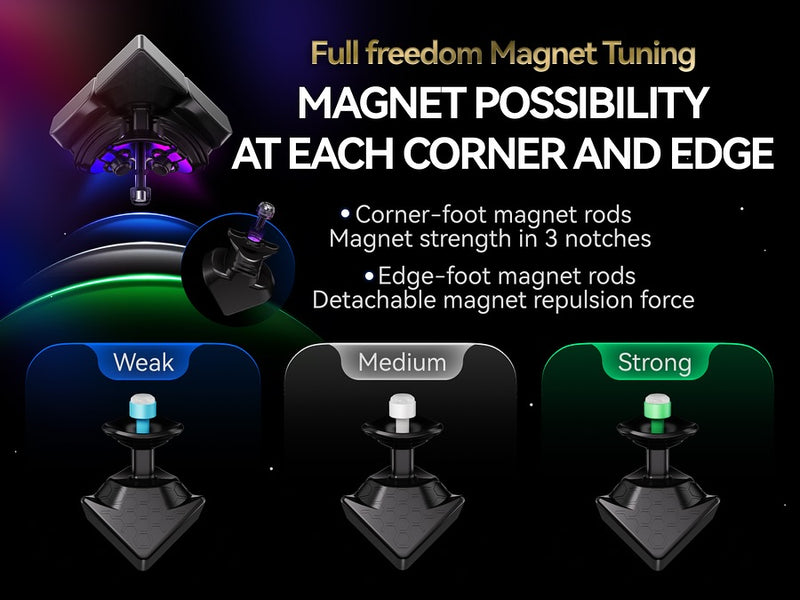 GAN 16 3x3 Max (Magnetic, MagLev, Core Magnets, UV Coated)