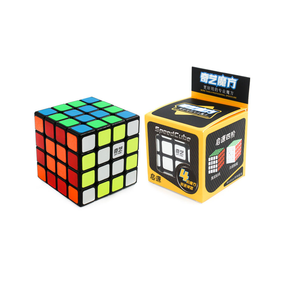 Coogam Qiyi 4x4 Speed Cube Stickerless Magic Puzzle Toy Gift for Kids and  Adults Challenge (Qiyuan S Version)