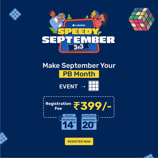 Speedy September 3x3 | Online Competition