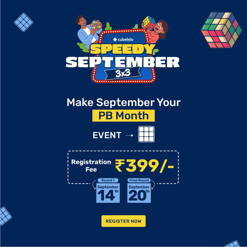 Speedy September 3x3 | Online Competition