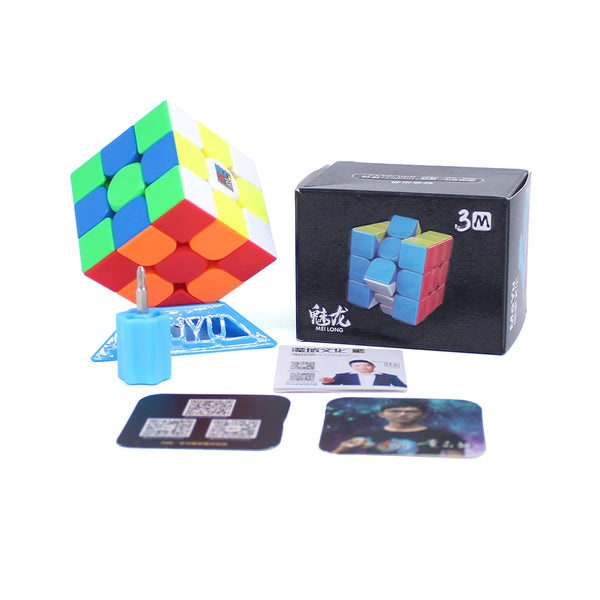 MFJS Meilong 3M 3x3 Stickerless (Magnetic)-3x3-MoFang JiaoShi