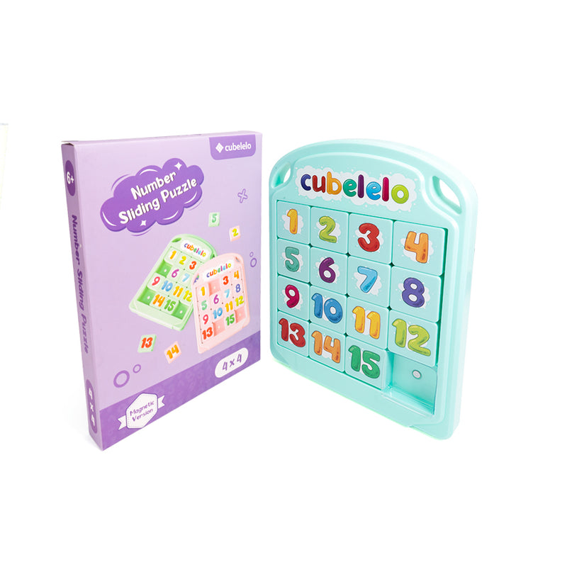 Number Sliding Puzzle (Magnetic)