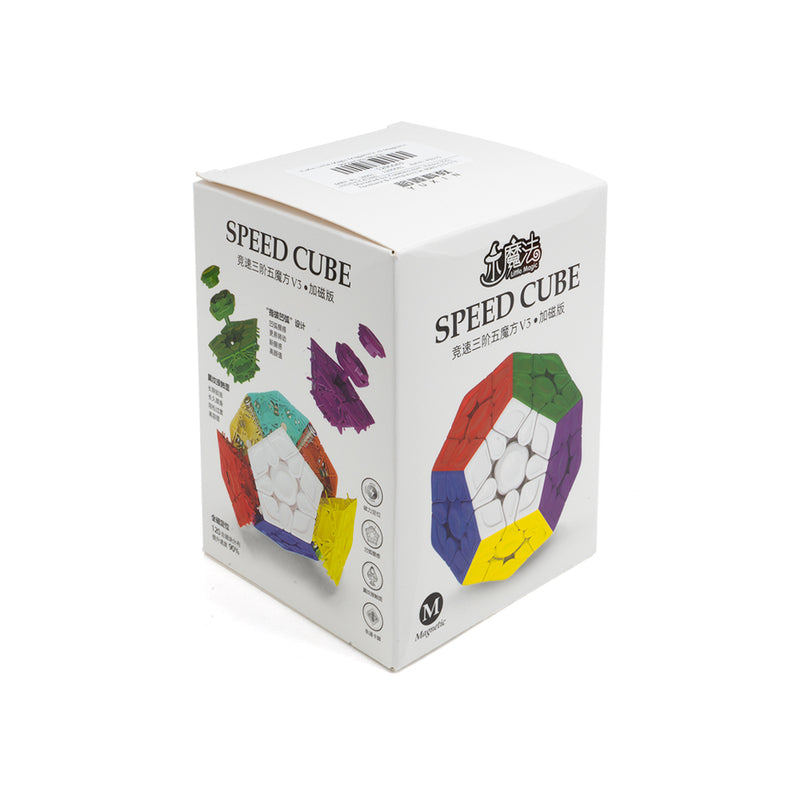 YuXin Little Magic Megaminx v3 Magnetic (Black Base)