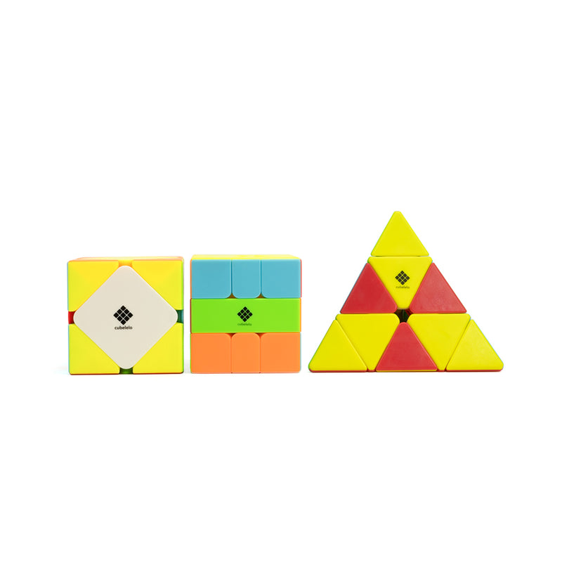 Cubelelo Drift Skewb, Pyraminx & Square-1 Bundle