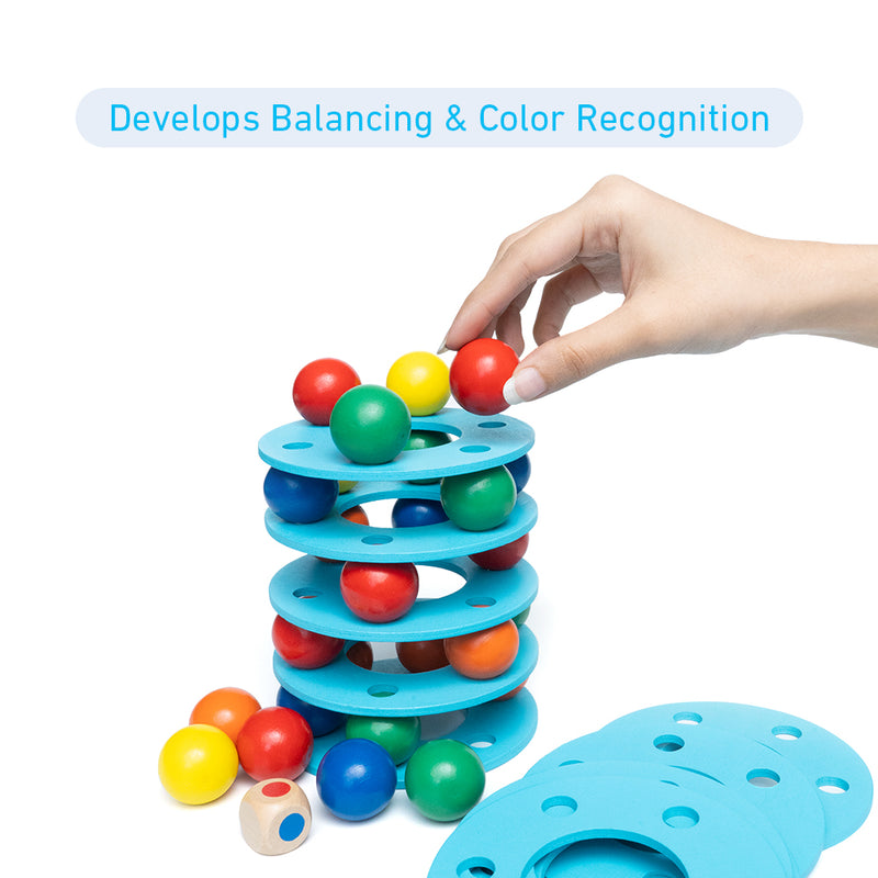 Rainbow Balls Tower