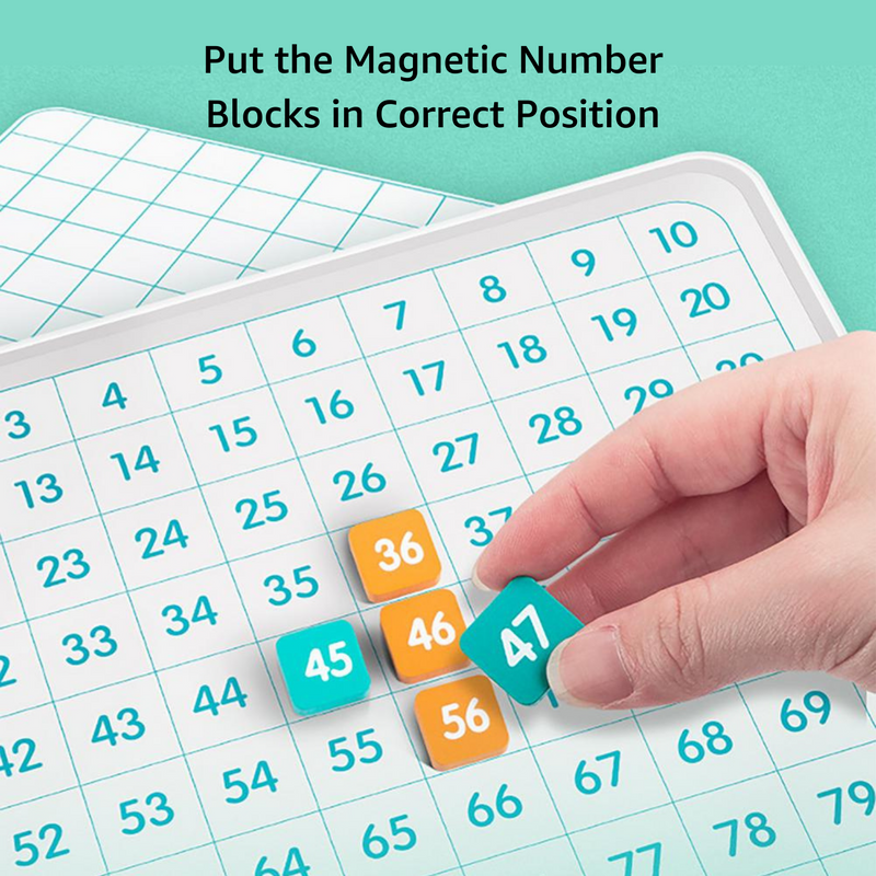 100 Numbers Board Teaching Aid
