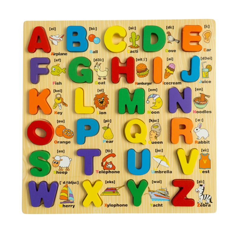 Alphabet Learning Board (Wooden)