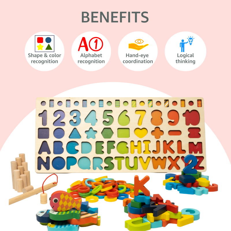 6-in-1 Multifunctional Learning Board