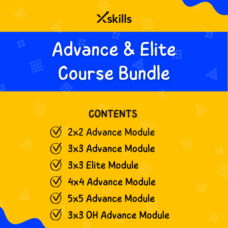 Elite Course xSkills Advanced & Elite Course Bundle Online | Learn Speedcubing from ...