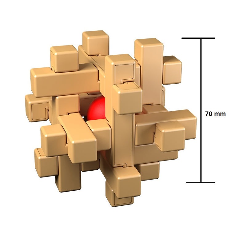 Cubelelo Ball In The Cage Puzzle-Locking Puzzles-Cubelelo