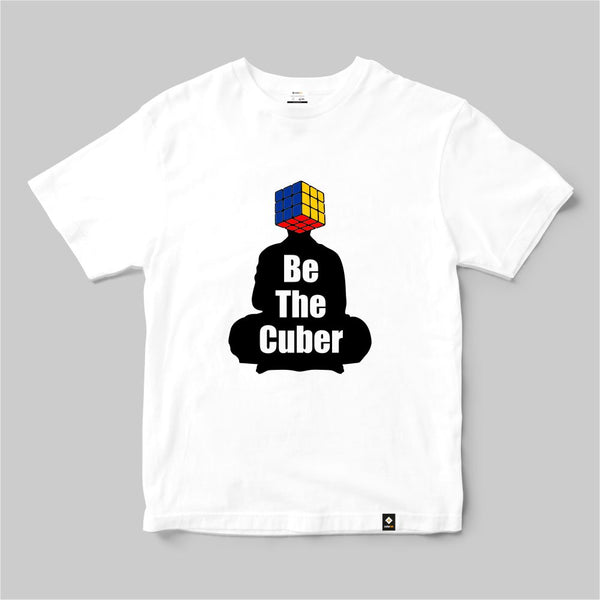 CubeInk Be The Cuber T-Shirt-White-Cubelelo