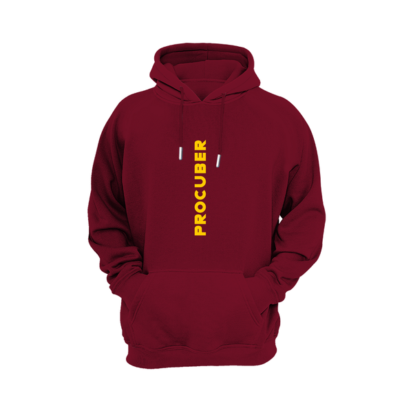 Maroon top supreme hoodie