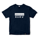 CubeInk R U R' U' Speedcuber T-Shirt-Navy Blue-Cubelelo