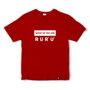 CubeInk R U R' U' Speedcuber T-Shirt-Red-Cubelelo