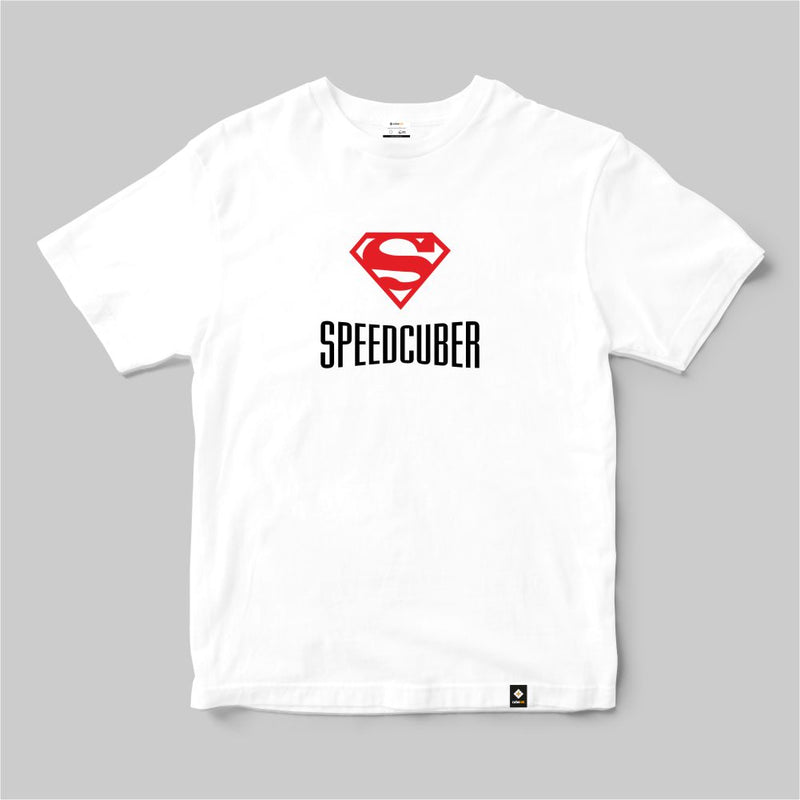 CubeInk Super Speedcuber T-Shirt-White-Cubelelo