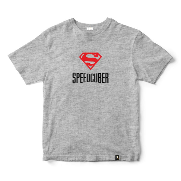 CubeInk Super Speedcuber T-Shirt-Grey-Cubelelo