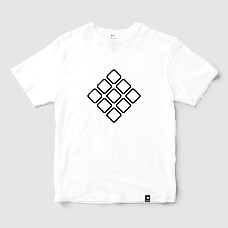 CubeInk Cubelelo Logo Round Neck T-Shirt-Cubing T-Shirts-CubeInk