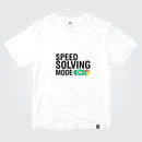 CubeInk Speed Solving Mode - ON T-Shirt-Cubing T-Shirts-CubeInk